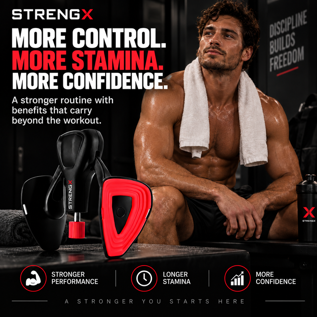 Men's Stainless Steel Pelvic Floor Trainer