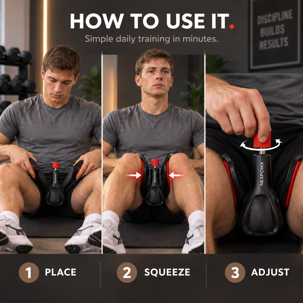 Men's Stainless Steel Pelvic Floor Trainer