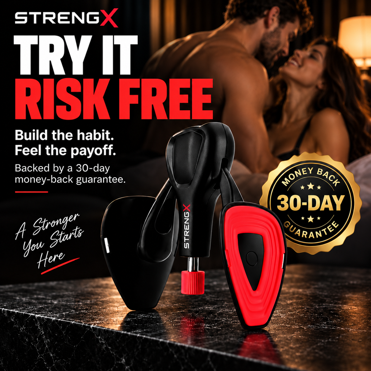 Men's Stainless Steel Pelvic Floor Trainer
